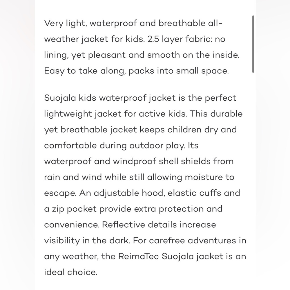 ReimaTEC Waterproof Jacket - Suojala - Picture 6 of 8